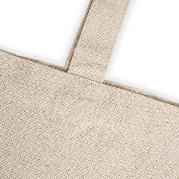 Floral Cat Custom Canvas Tote Bag - Picture 3 of 4